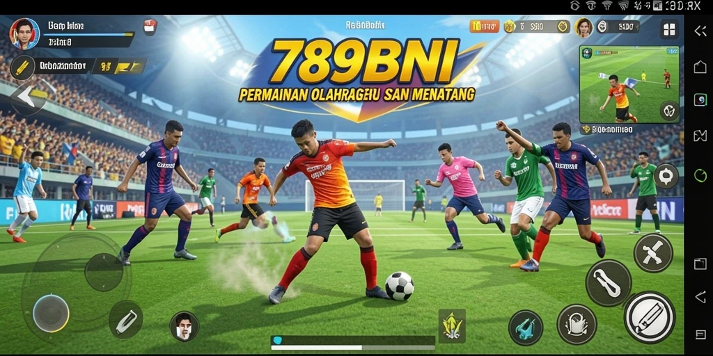 Tangkapan layar gameplay seru dari 789BNI yang menunjukkan aksi olahraga.