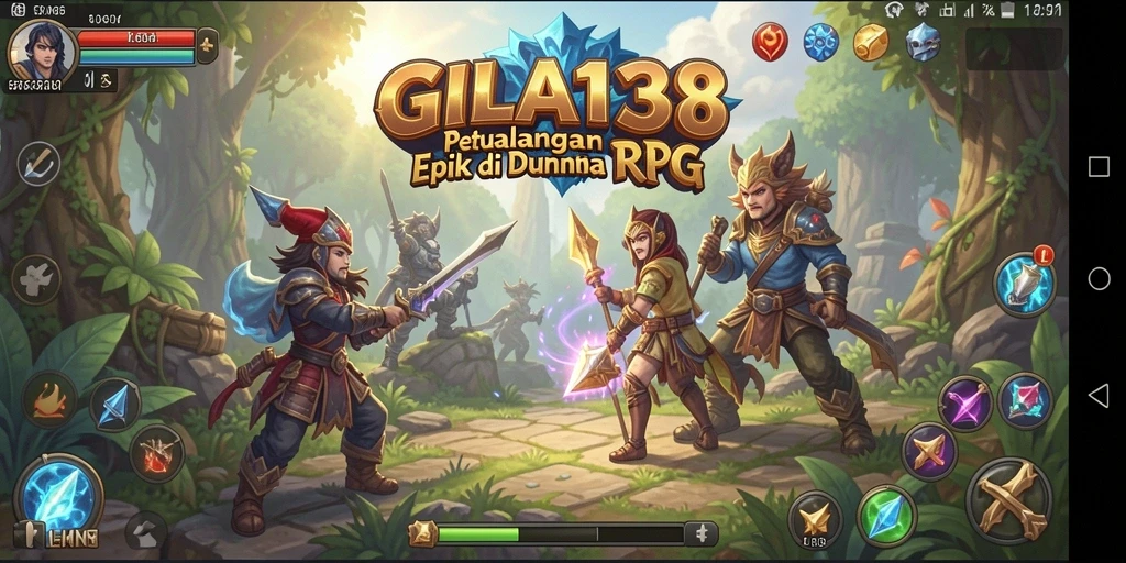 Gameplay seru di dunia RPG GILA138 dengan grafik menawan.