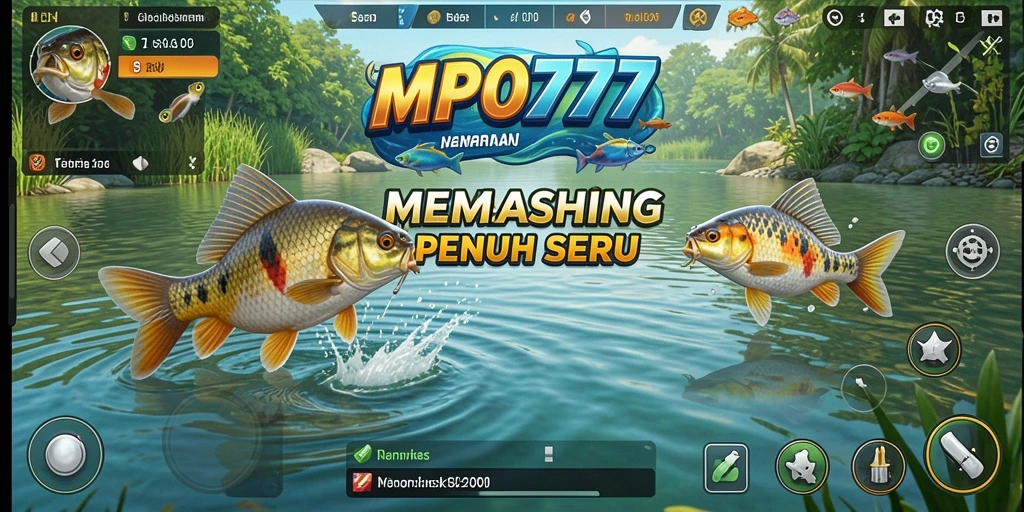Screenshot MPO777 menunjukkan aksi memancing seru dengan grafis menarik.