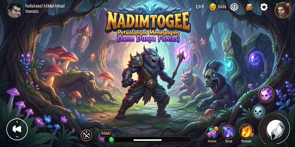 Tampilan menawan gameplay NADIMTOGEL yang penuh petualangan.