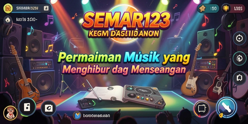 Tangkapan layar dari gameplay SEMAR123 yang penuh warna.