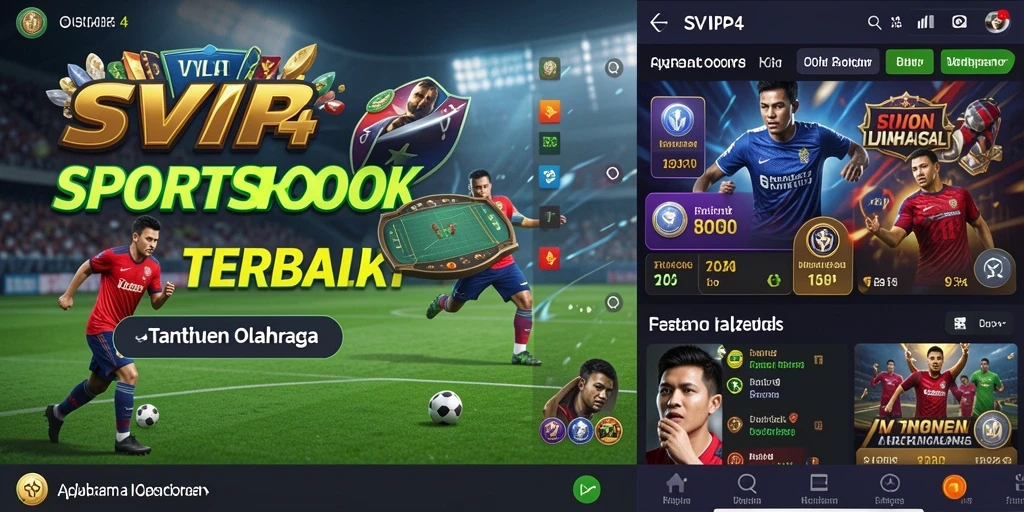 Screenshot menunjukkan pengalaman taruhan olahraga yang menarik di SVIP4.